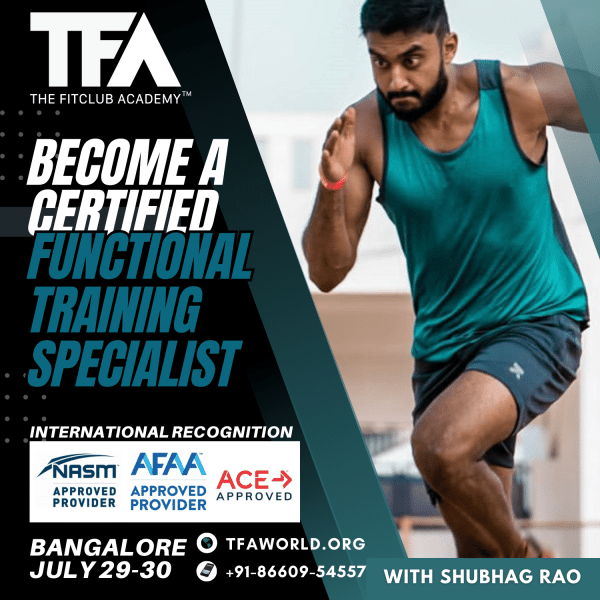 Functional Training Specialist - Bangalore July 29-30