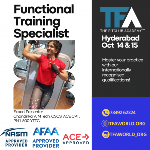 Functional Training Specialist - Hyderabad October 14 - 15