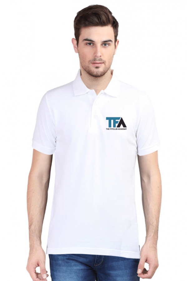 Unisex TFA Polo with Color Logo - Image 4