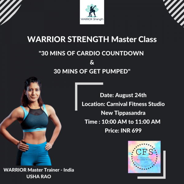 WARRIOR Masterclass- Bangalore