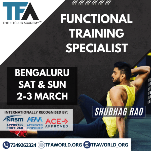 Functional Training Specialist - Bangalore March 2-3