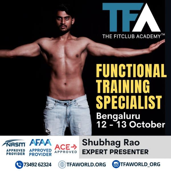 Functional Training Specialist - Bangalore October 12-13 '24