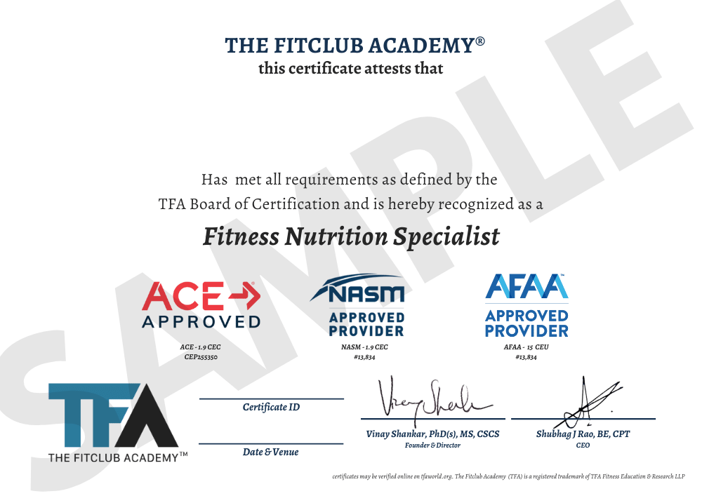 Fitness Nutrition Specialist- Online - Image 2