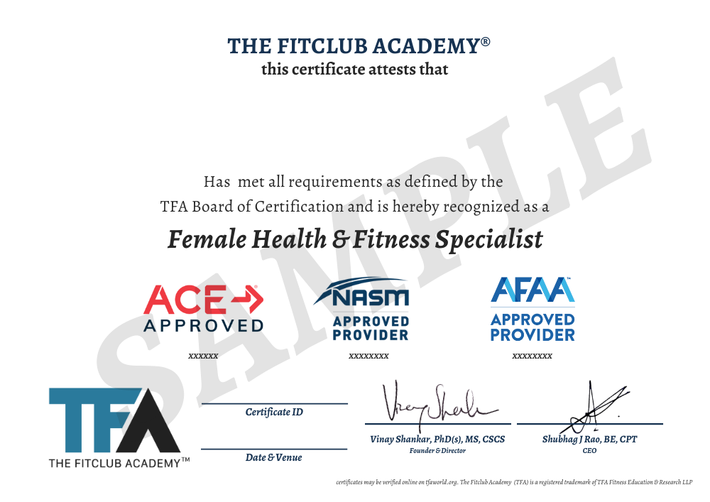 Women's Fitness Specialist Certification - Image 2